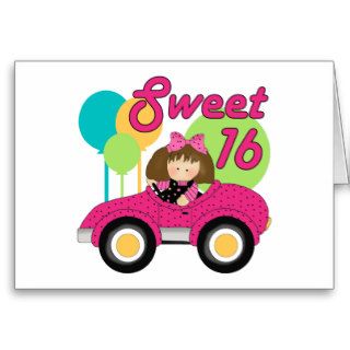 Sweet 16 Birthday Greeting Card