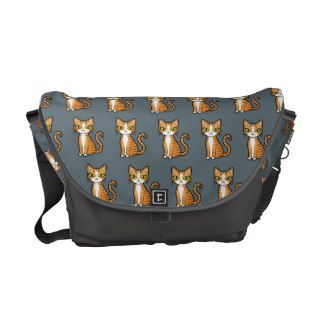 Design Your Own Cartoon Cat Pattern Messenger Bag