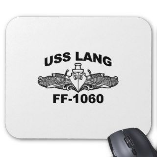 USS LANG (FF 1060) MOUSE MATS