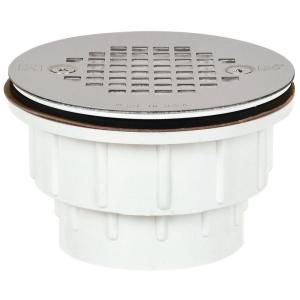 Sioux Chief 2 in. PVC Shower Drain with Strainer 825 2PPK