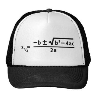 quadratic formula mesh hats