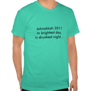 Johnakkah 2011 Lantern Oath Tshirts