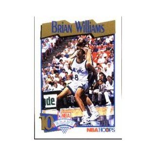 1991 92 Hoops #555 Brian Williams RC Sports Collectibles