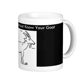To Know Evil, You Must Know Your Goat (dark) Mug