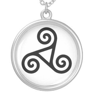 Triskele Celtic Spirals Pendant