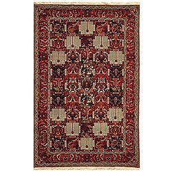 Hand knotted Bakhtiari Wool Rug (5'5 x 8'4) Safavieh 5x8   6x9 Rugs