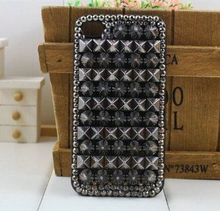 Shapotkina Unique bling DIY Mobile Phone Cover for Iphone 5 Cell Phone Case with Bullet stud+Westlinke LOGO Stylus Cell Phones & Accessories