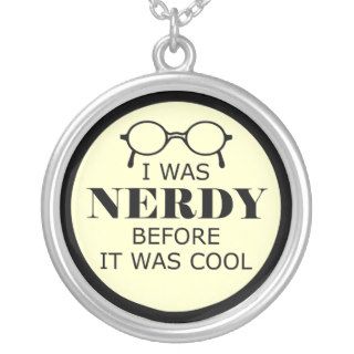 Nerdy Before It Was Cool Necklace
