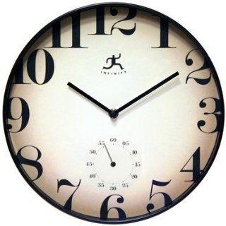 Infinity Instruments Fade Away Clock   14459BK 3514   Wall Clocks