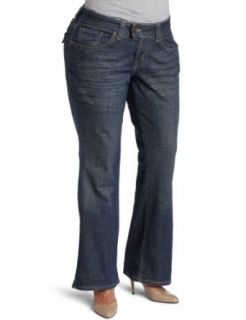 Levi's 542 Women's Plus Accurate Trouser Flare Jean, Premium Indigo, 22W