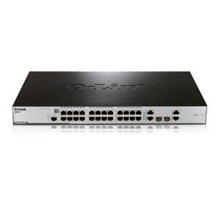 D Link DES 3200 28P 24 Port FE Mgmt PoE Switch Computers & Accessories