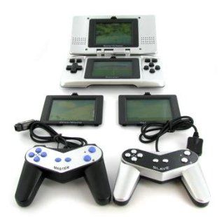 4 in 1 PORTABLE GAMING HAND HELD SYSTEM WITH 4 GAMES & 2 CONTROLLERS Toys & Games