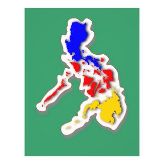 Philippine Map 5 Flyer Design