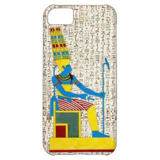 Ancient Egyptian God Osiris Hieroglyphics Design Case For iPhone 5C