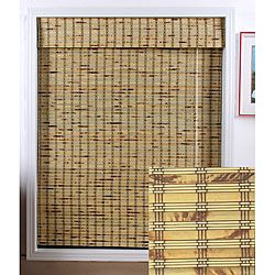Rustique Bamboo Roman Shade (39 in. x 98 in.) Arlo Blinds Blinds & Shades
