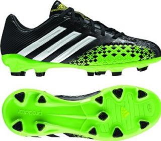 Adidas P Absolado LZ TRX Firm Ground Junior (BLACK1/Running White/Ray Green) (3.5) Shoes