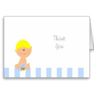 Cute Baby Thank You Note Card