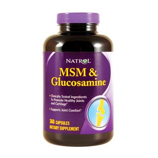 Natrol 360 Cap MSM and Glucosamine (Pack of 2) Natrol Supplements