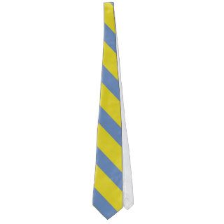 Yellow and Sky Blue Custom Ties