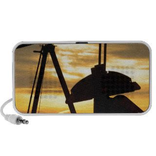 Oil Pump Sunrise iPod Speakers