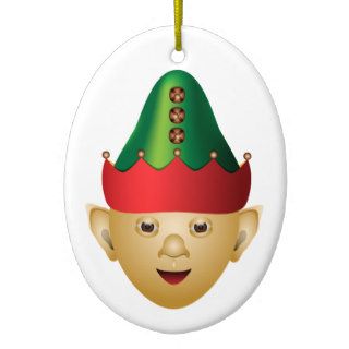 Holiday Elf   Asian Christmas Ornaments