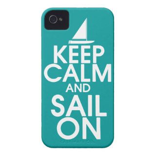 Keep Calm and Sail On iPhone  Case iPhone 4 Case Mate Cases