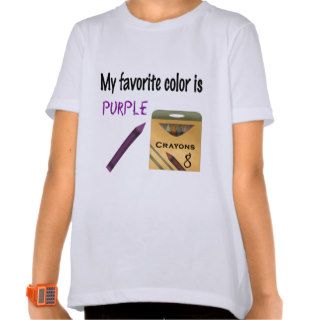 My Favorite Color is Purple Shirt