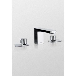 Toto TL170DDLQ#CP Kiwami Renesse Widespread Lavatory Faucet, with Pop up Drain, Polished Chrome   Touch On Bathroom Sink Faucets  