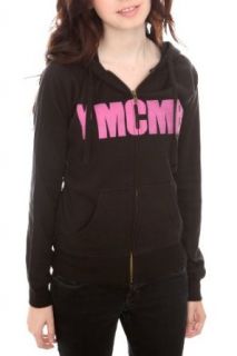 YMCMB Pink Logo Girls Zip Hoodie Plus Size Size  XX Large Clothing