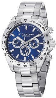 Stuhrling Original Men's 564.03 "Concorso Raceway" Stainless Steel Bracelet Watch at  Men's Watch store.
