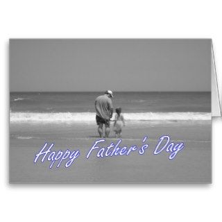 Happy Father's Day daughter Across the miles Greeting Card