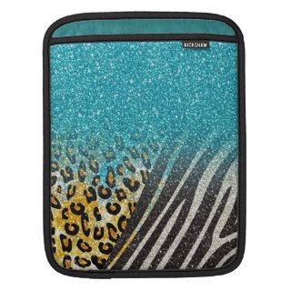 Awesome girly trendy leopard print, zebra stripes sleeves for iPads