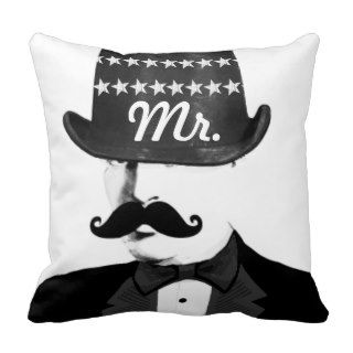 Mr. Vintage Roaring 20's Weddings Pillow