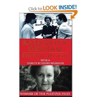 A Personal History KATHARINE GRAHAM 9781842126011 Books