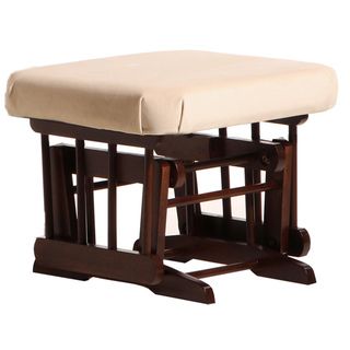 Dutailier Ultramotion Coffee/ Light Beige Ottoman for Sleigh and 2 Post Gliders Dutailier Gliders & Ottomans