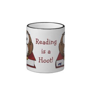 Literacy Awareness Reading is a Hoot Coffee Mug