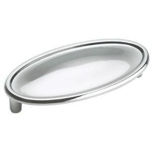 Amerock Manor 3 in. Polished Chrome Finish Cup Pull BP26126 26