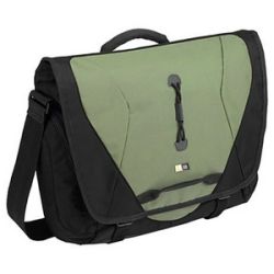 Case Logic Lightweight Sport Messenger Bag     18" x 14" x 5"   Nylon   Green, Black Case Logic Carrying Cases