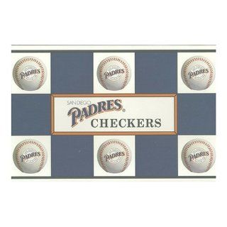 Big League Promotions San Diego Padres Checkers Toys & Games