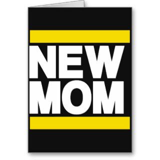 New Mom Yellow Cards