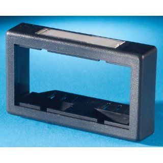 OR 40700072 00   Ortronics Furniture Bezel for TIA 569 Furniture Opening, Black