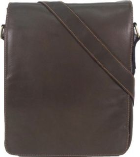 Unicorn Leather Brown 13.9" laptop Notepad bag Messenger 6M Shoes