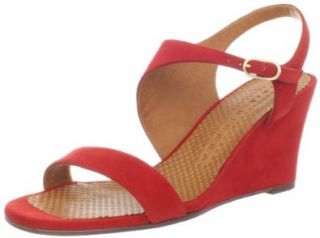 Chie Mihara Women's Anatour Wedge Sandal,Ante Red,40.5 EU/10.5 M US Shoes