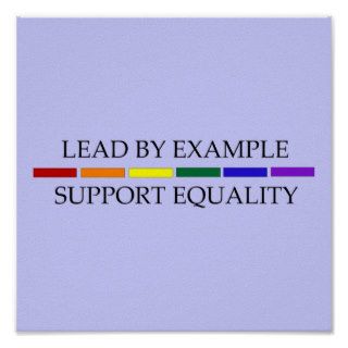 Support Equality Poster