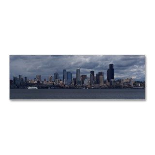 Seattle View Business Card Templates