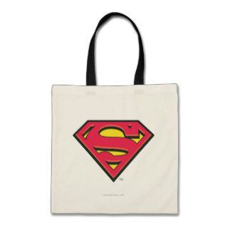 Classic Superman Logo Tote Bags