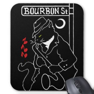 Bourbon Street Cat Mousepad