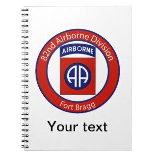 82nd Airborne Spiral Note Book