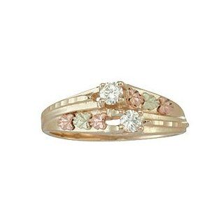 Black Hills Gold Diamond Ring made of 10k Gold from Coleman Black Hills Gold Jewelry by Coleman Jewelry