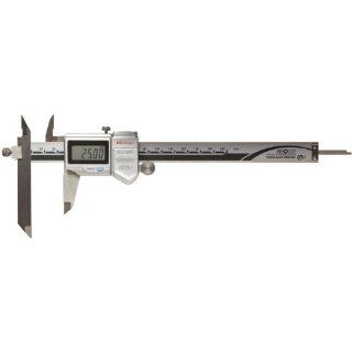 Mitutoyo ABSOLUTE 573 601 Digital Caliper, Steel, Battery Powered, Offset Jaw, 0 150mm Range, +/ 0.02mm Accuracy, 0.01mm Resolution, Meets IP67 Specifications